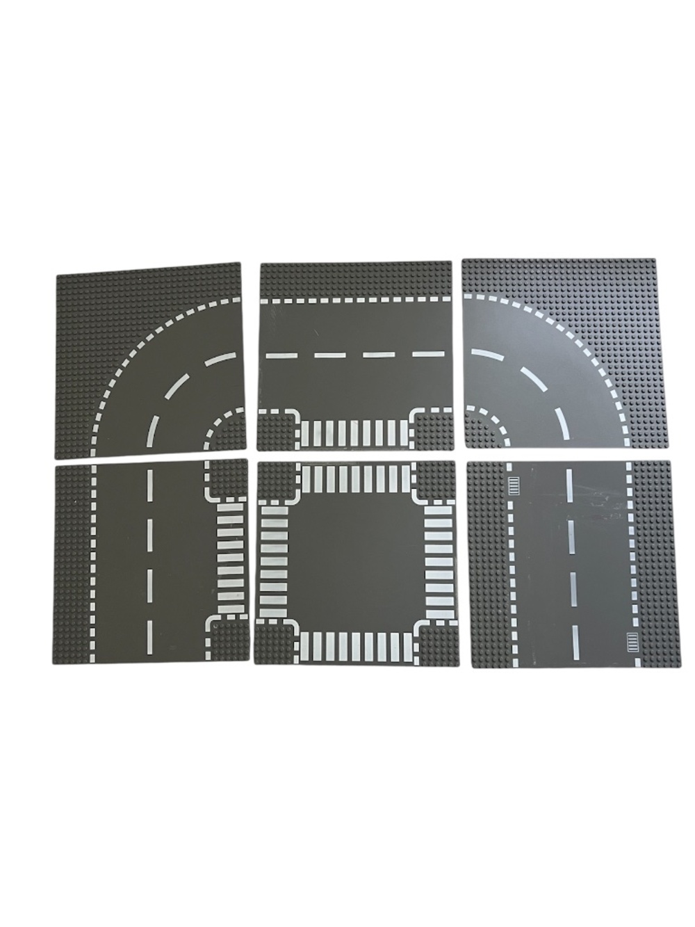 Vintage Lego Road Base Plate Gray 10" x 10" Square each #44342,